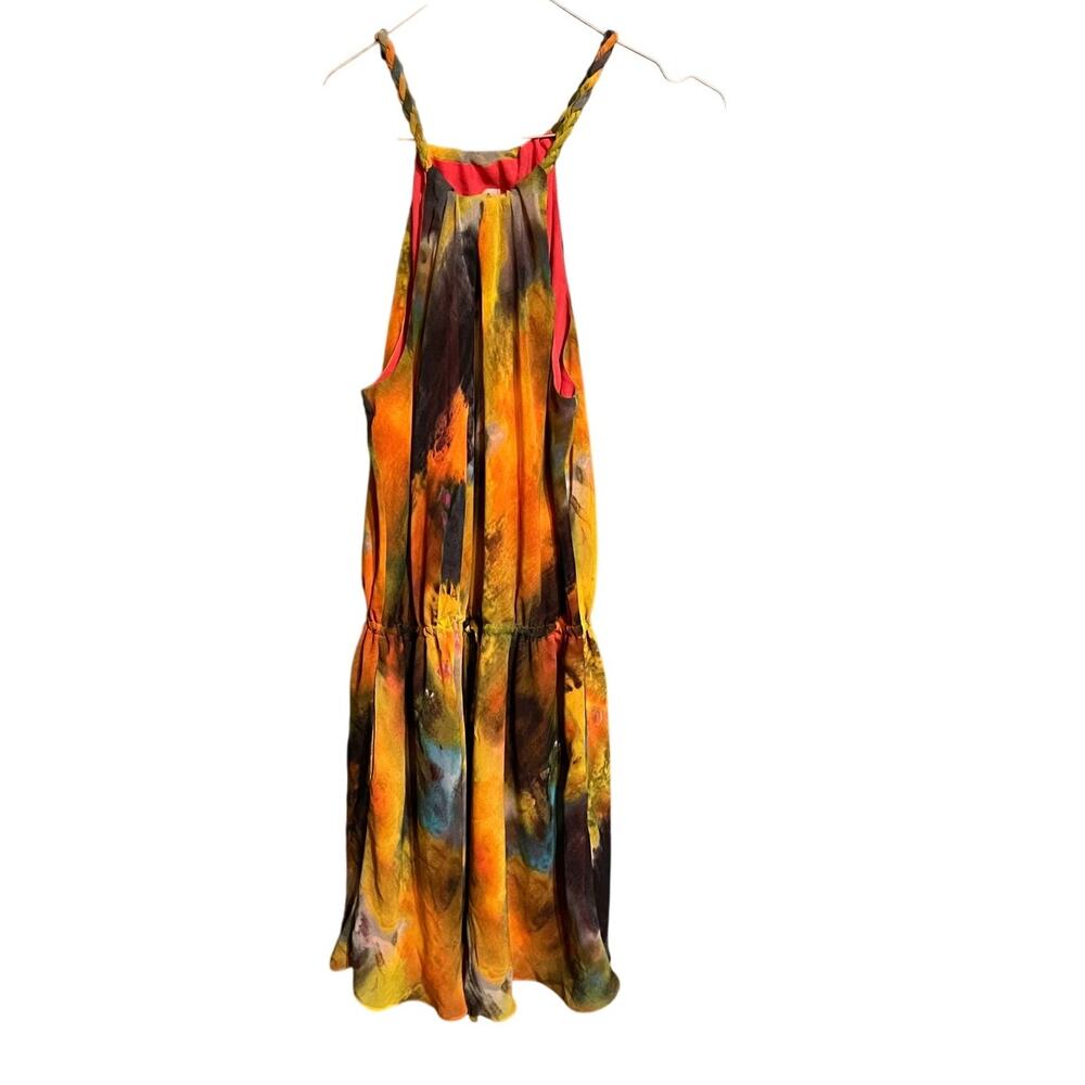 RACHEL Rachel Roy Dress Size Medium Halter straps tie Waist Beach Summer